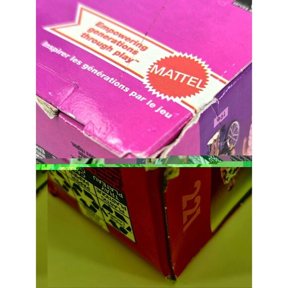 65th Anniversary Barbie Fashionistas Doll #221 Wearing Red Dress & Accessories - Picture 13 of 14